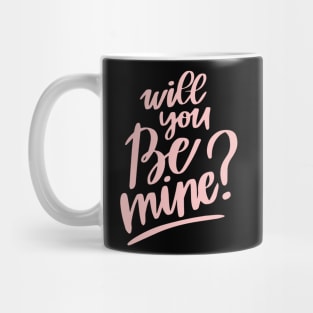 wedding couple lettering Mug